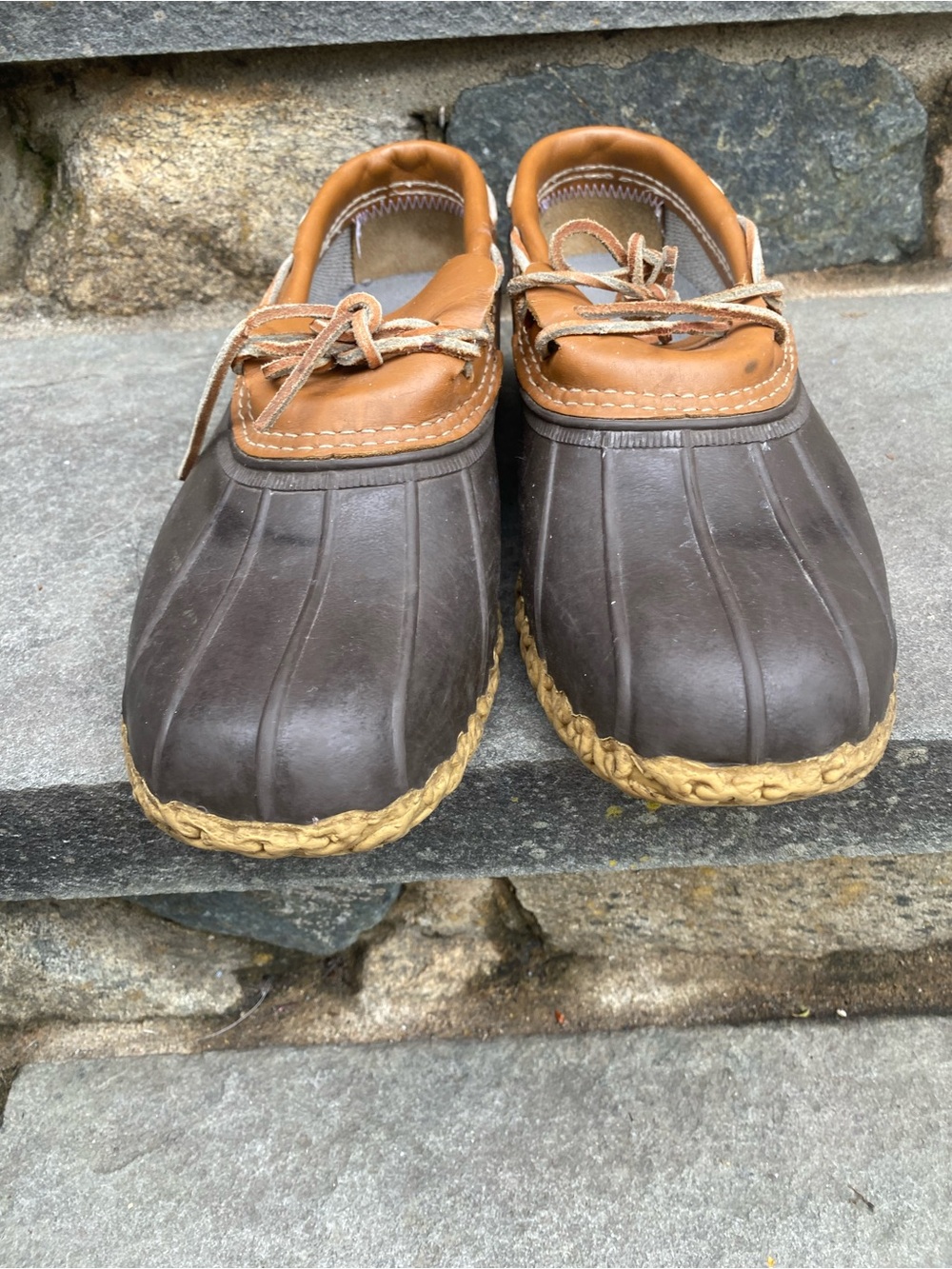 L.L. Bean Men's Brown Duck Boot shoes men’s 9, women’s 11